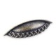 (3173) 5 1/8" Cup Pull With Braid Detail Jeffery Alexander Ashton ** CALL STORE FOR AVAILABILITY AND TO PLACE ORDER **
