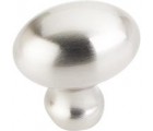 (3990) 1 3/16" Football Knob Jeffery Alexander Bordeaux  ** CALL STORE FOR AVAILABILITY AND TO PLACE ORDER **