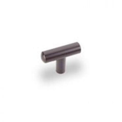 (48ORB) 48MM "T" Knob Jeffery Alexander Oil Rubbed Bronze Key West/Key Largo  ** CALL STORE FOR AVAILABILITY AND TO PLACE ORDER **