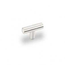 (48SN) 48MM "T" Knob Jeffery Alexander Satin Nickel Key West/Key Largo  ** CALL STORE FOR AVAILABILITY AND TO PLACE ORDER **