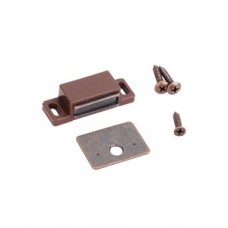 (50632-R) Single Magnetic Catch Brown/ Bronze  ** CALL STORE FOR AVAILABILITY AND TO PLACE ORDER **