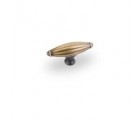 (618L) 2 15/16" Ribbed Knob Jeffery Alexander Glenmore  ** CALL STORE FOR AVAILABILITY AND TO PLACE ORDER **