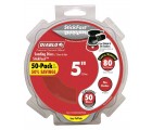 Diablo 5 in. 80-Grit Random Orbital Sanding Disc with StickFast Backing and Easy Pull Tabs (50-Pack)  ** CALL STORE FOR AVAILABILITY AND TO PLACE ORDER **