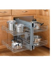 RV5PSP-15CR Rev-A-Shelf Pullout Wire Pull-Slide-Pull Blind Corner  ** CALL STORE FOR AVAILABILITY AND TO PLACE ORDER **