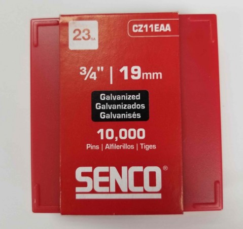 SENCO 23GA X 3/4" HEADLESS MICRO PIN  ** CALL STORE FOR AVAILABILITY AND TO PLACE ORDER **