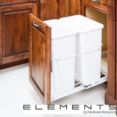 (CAN-35-DW) 35-Quart Double Pullout Waste Container System - White ** CALL STORE FOR AVAILABILITY AND TO PLACE ORDER ** (CAN-35-DW) 35-Quart Double Pullout Waste Container System - White ** CALL STORE FOR AVAILABILITY AND TO PLACE ORDER **